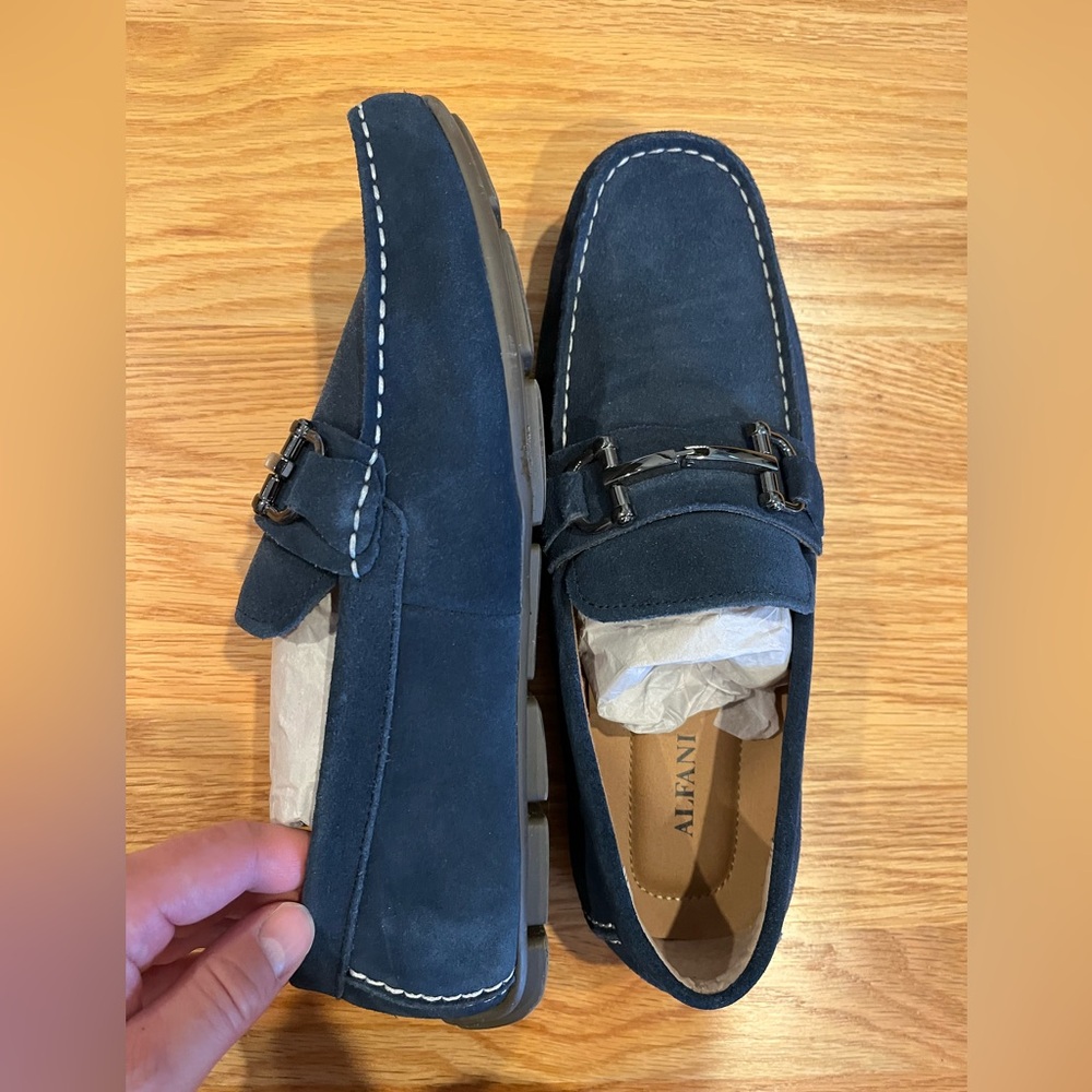 Alfani Loafers size 9.5 Blue New Never Worn